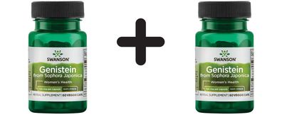 2 x Genistein from Sophora Japonica, 125mg - 60 vcaps