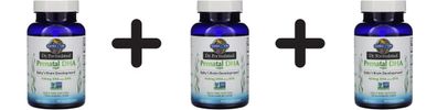 3 x Dr. Formulated Vegan Prenatal DHA - 30 softgels