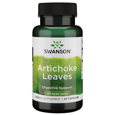 Artichoke Leaves (Cynara Scolymus), 500mg - 60 caps