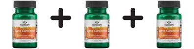 3 x Beta-Carotene (Vitamin A), 5000 IU - 250 softgels