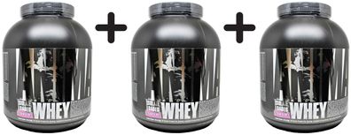 3 x Animal Whey, Strawberry - 2300g