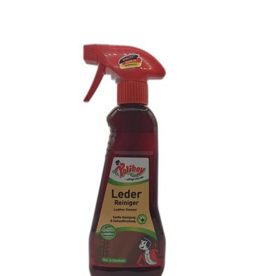 27,28EUR/1l Poliboy Lederreiniger Spr?hflasche Leather Cleaner 375 ml