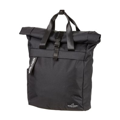 walker 42263-180 Rucksack Roll Top - black melange