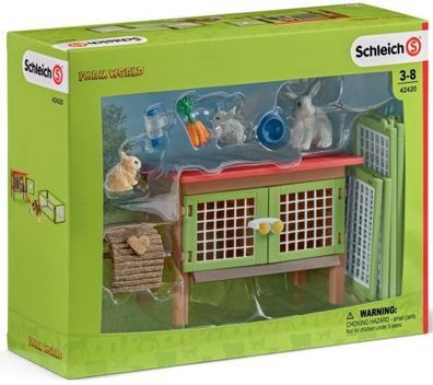 Schleich 42420 Schleich Farm World 42420 Kaninchenstall