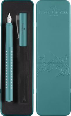 Faber-Castell 201516 Füllhalter Geschenkset Sparkle M - ocean