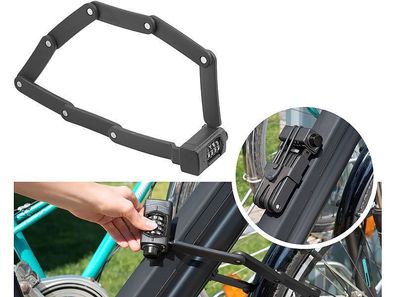 NEU 4-fach Veloschloss Fahrradschloss für Fahrrad E-Bike Mountainbike Roller