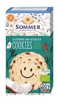 SOMMER 6x Glutenfree Cookies Coco & Choco 125g