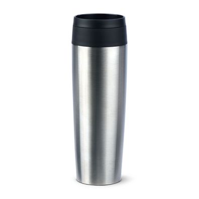 emsa N2021900 Travel Mug Isolierbecher Classic - 0,5 l, edelstahl