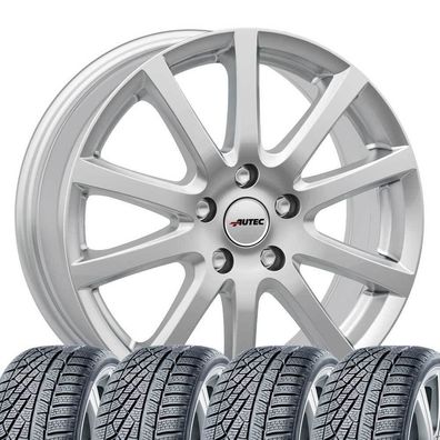 4 Winterräder Skandic 6,5x16 SIL 205/60 R16 96H für VW Touran Hankook Kinergy 4S