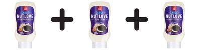 3 x Nutlove Sauce, Crispy Cookie - 280g