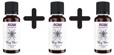 3 x Essential Oil, Bug Ban - 30 ml