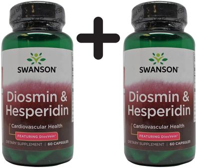 2 x Diosmin & Hesperidin - 60 caps