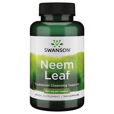 Neem Leaf, 500mg - 100 caps