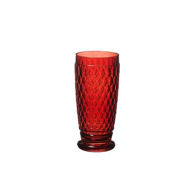 Villeroy & Boch Boston coloured Longdrink red Kristallglas rot 1173090110