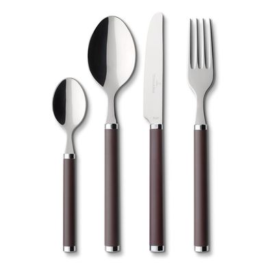 Villeroy & Boch Play! chocolate brown Tafelbesteck 24tlg. braun 1263649033