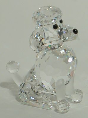 Swarovski Pudel sitzend Poodle sitting 181317 AP 2004