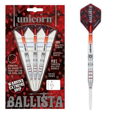 Unicorn Ballista Style 3 Tungsten Steel Darts, 1 Satz / 25 Gr