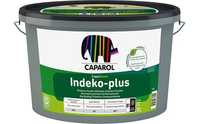 Caparol Indeko plus Wandfarbe Innenweiß 12,5 L Premium Capagreen