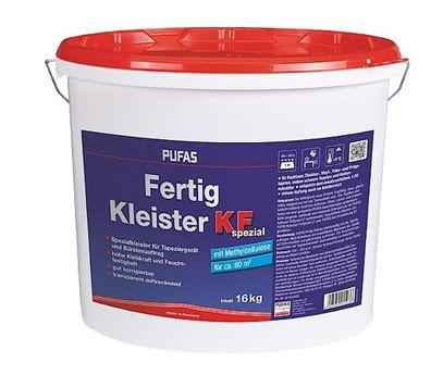 Kleister Pufas Fertigkleister Kleber Tapeten 16kg gebrauchsfertig