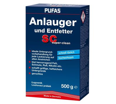 Anlauger Entfetten Reiniger Pufas SC Super Clean 500 g