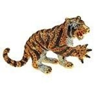 Tiger mit Swarovski-Kristallen Tiger with Swarovski crystals 2116