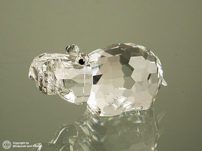 Swarovski Nilpferd klein Hippopotamus small 151737 AP 1995