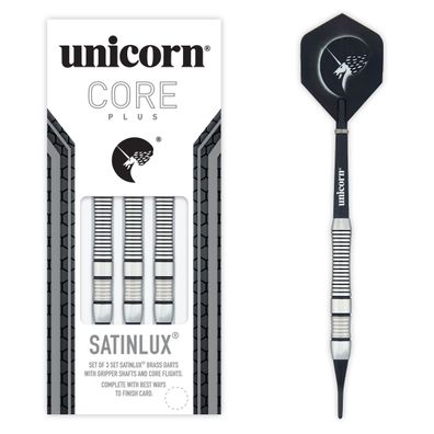 Unicorn Core+ Satinlux Soft Darts, 1 Satz / 18 Gr