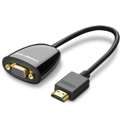 Ugreen kabel adapter unidirektional von HDMI (männlich) auf VGA (männlich) FHD