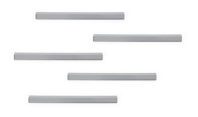 Durable 4706 23 Magnetleiste DURAFIX® RAIL - 210 x 17 mm, silber, sk, 5er Pack