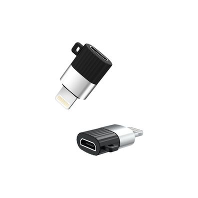 XO Lightning Stecker auf Micro USB Buchse kompatibel mit iPhone iPad Apple Adapter