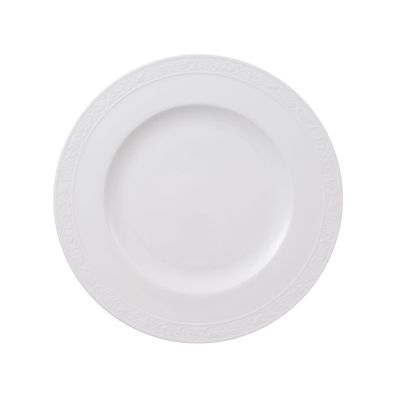 Villeroy & Boch White Pearl Speiseteller Premium Bone Porcelain weiß 1043892630