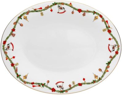 Hutschenreuther Platte 36 cm Nora Christmas 02048-726037-12736