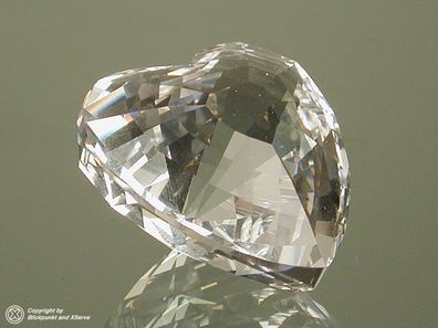 Swarovski Herz klar SCS heart 005348 clear SCS AP 1996