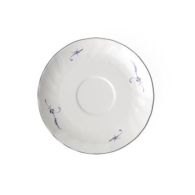 Villeroy & Boch Vieux Luxembourg Frühstücks-/Teeuntertasse Premium Porcelain weiß