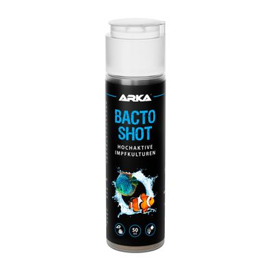 ARKA BACTO-SHOT- hochaktive Impfkulturen für Meer- und Süßwasseraquaristik 50 ml