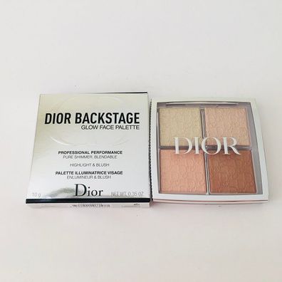 Dior Backstage Glow Face Palette Highlighter & Blush 002 Glitz 10g