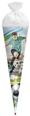 Roth 677254 Schultüte Fußballstar - Sound, rund, 70 cm