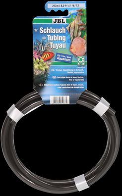 JBL Aquaschlauch GRAU 9/12 mm 2,5 M Aquariumschlauch
