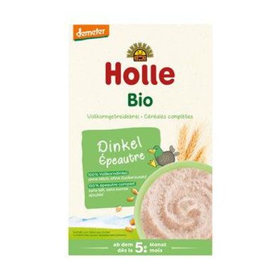 Holle 6x Bio-Vollkorngetreidebrei Dinkel 250g