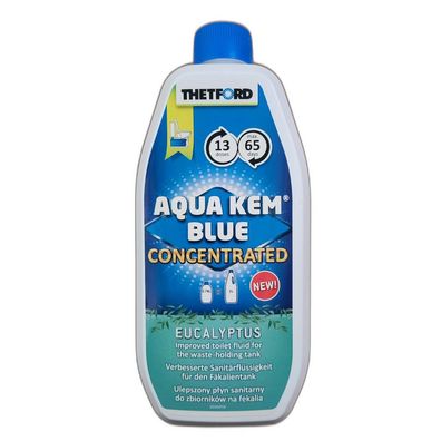 31,56EUR/1l Thetford Aqua Kem Blue Konzentrat Eucalyptus Sanitärzusatz 780 ml