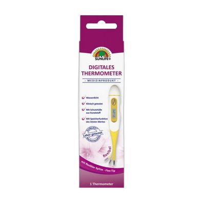 Sunlife Fieberthermometer Flex Digitales Thermometer Medizinprodukt