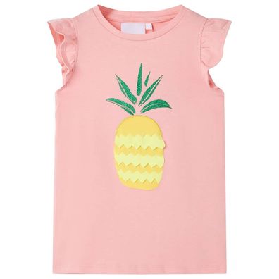 Kinder-T-Shirt Rosa 128