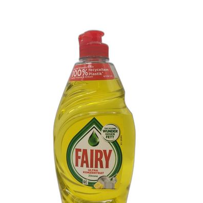 15,89EUR/1l Fairy Zitrone 450ml Flasche Ultra Konzentrat Neuer Duft Sp?lmittel