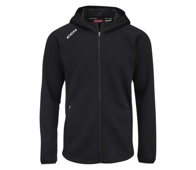 Hoodie CCM Locker Room Full Zip Junior