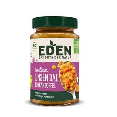 EDEN 6x Indian Linsen Dal Süßkartoffel Bio 400g