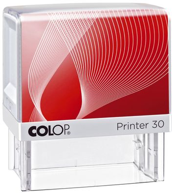 COLOP® 30N-GS+Logo Printer 30 mit Logo - für max. 5 Zeilen, 18 x 47 mm