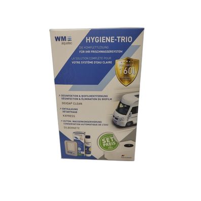 Hygiene-Trio f?r Frischwassersysteme