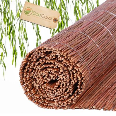 Sichtschutzmatte Balkon Weidenmatte Naturmatte Sichtschutzzaun Gartenzaun Windschutz