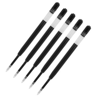 Nachfüllpack 5 Stück Ersatzmine Kulimine Gelmine 0,7 mm Nachfüller Schwarz Gelstift