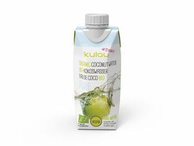 KULAU 6x KULAU Bio-Kokoswasser PURE 330 ml 330ml